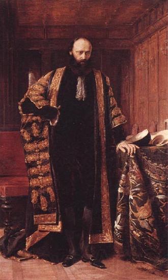 George Richmond Lord Salisbury Germany oil painting art